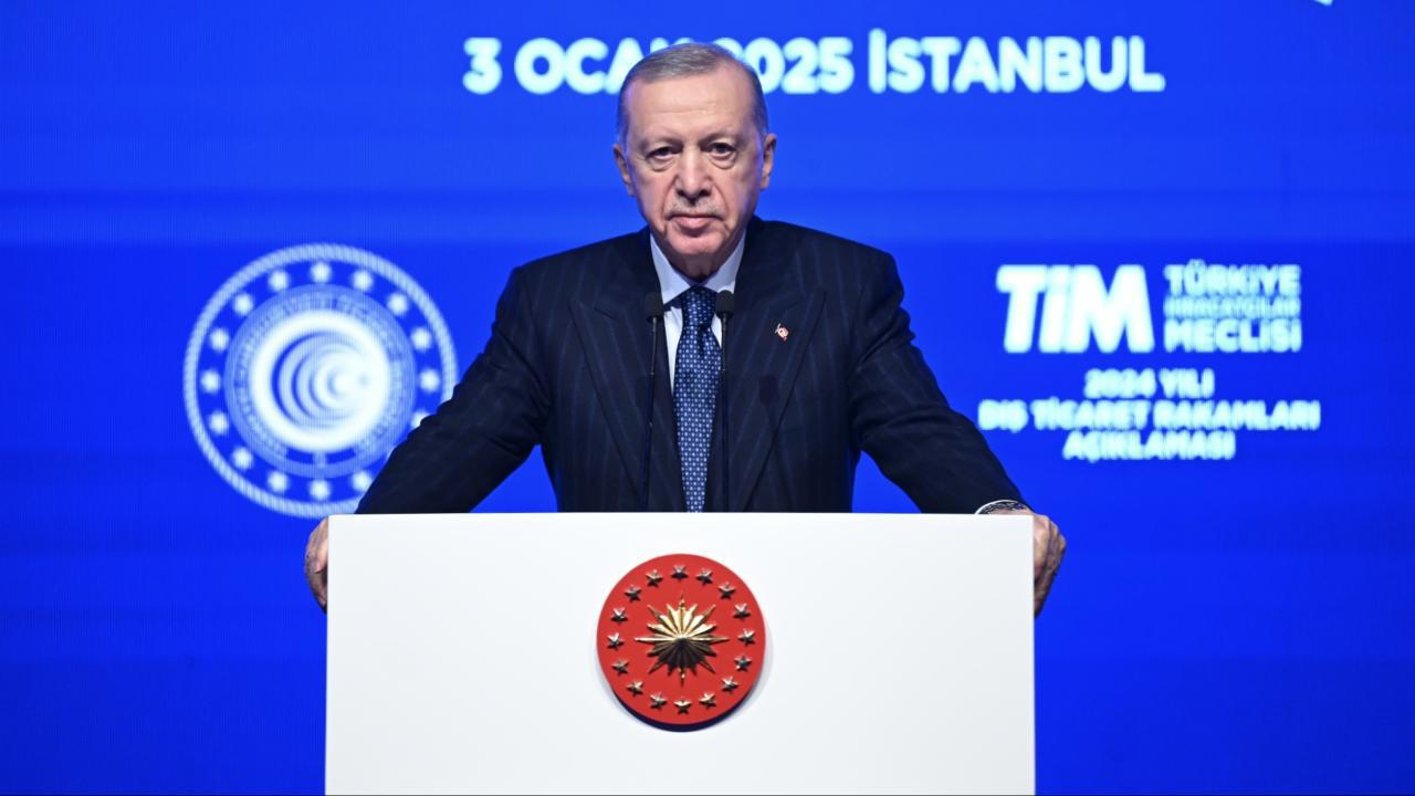 Cumhurbaşkanı Erdoğan: 2024 İhracat Rakamı 262 Milyar Doları Aştı