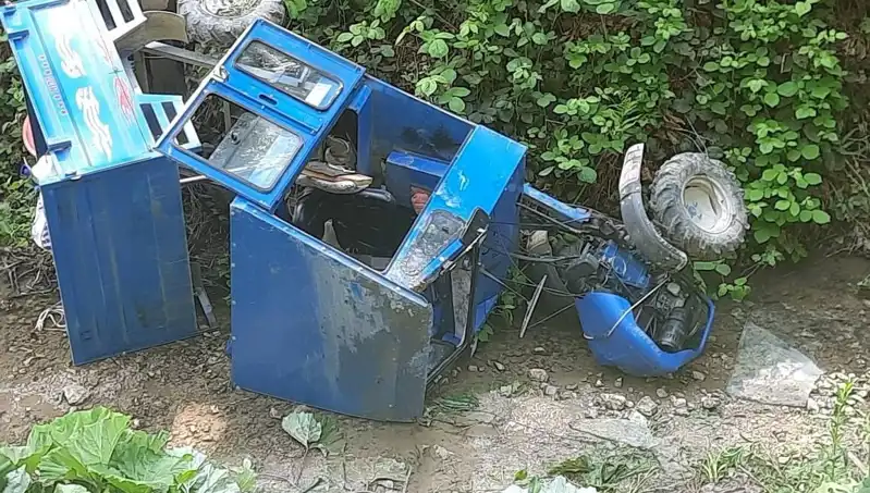 Kontrolden Çıkan Pat Pat Dereye Devrildi: Olayın Ayrıntıları ve Yaralılar