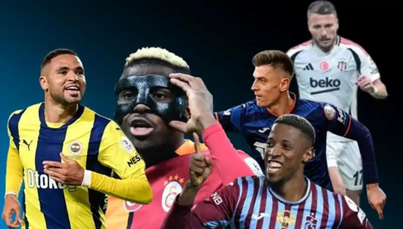 Süper Lig'de Gol Krallığı: Osimhen, Banza ve En-Nesyri Rekabeti Kızışıyor