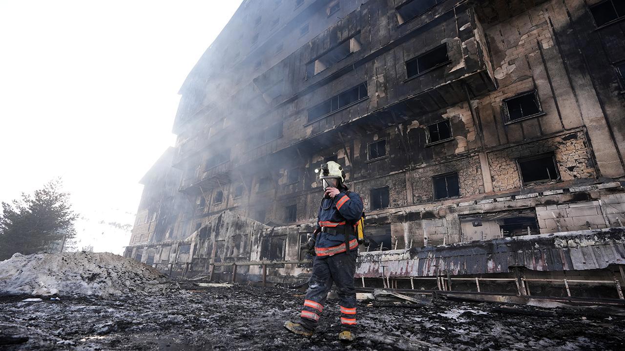 Kartalkaya'da Otel Yangını İtfaiye Raporuna Yansıdı