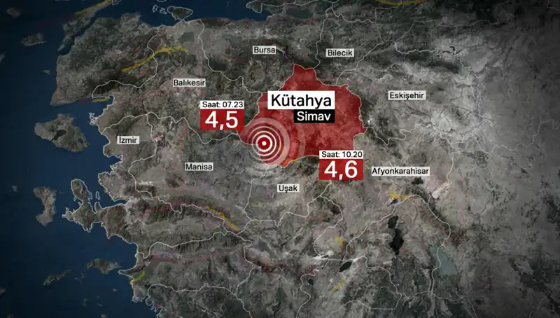 Kütahya'da Deprem Korkusu: İki İlçede Okullar Tatil Edildi