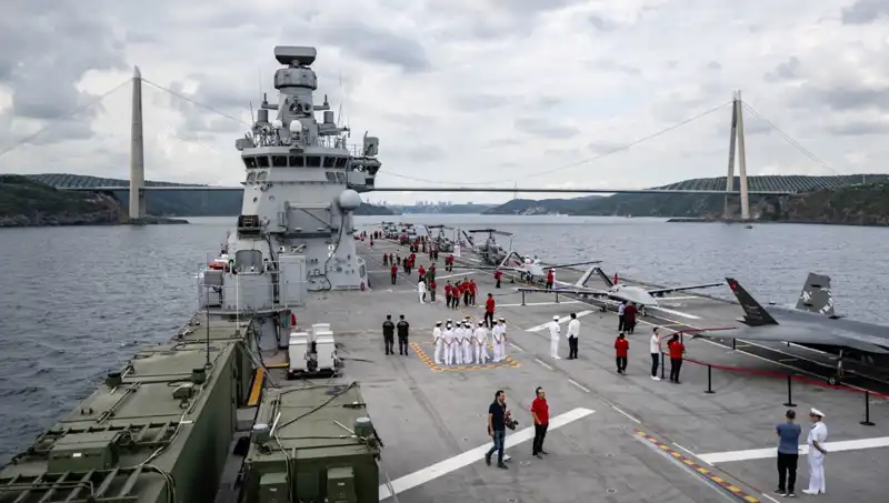 TCG Anadolu: Sarayburnu'ndan Ayrılış ve Tüm Detayları