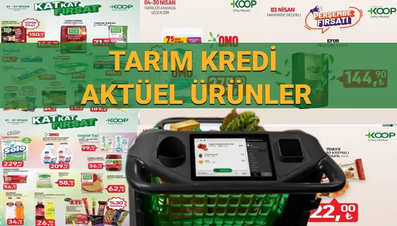 Tarım Kredi Marketleri'nde 4-7 Nisan İndirim Fırsatları Kaçmaz!