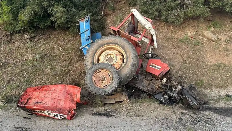 Bozdoğan'da Dehşet Anları: Traktör devrildi, Bir Kişi Hayatını Kaybetti