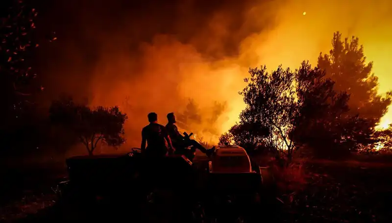 Çanakkale'deki Orman Yangını Kontrol Altına Alınmaya Çalışılıyor: 785 Kişi Tahliye Edildi