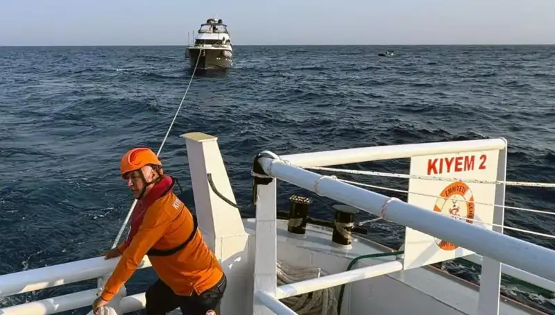 Marmaris Açıklarında Sürüklenen Tekne Kurtarıldı: Kurtarma Operasyonu Başarılı Oldu
