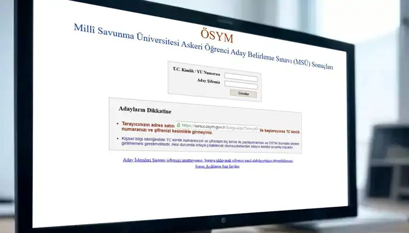 2025 MSÜ Sınav Sonuçları Açıklandı mı? ÖSYM'den Beklenen Açıklama Geldi!