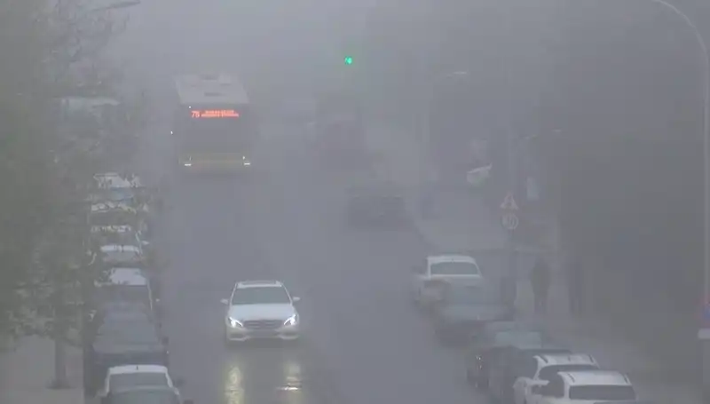 İstanbul'da Görüş Mesafesini Düşüren Sisin Etkisi Gün Yüzüne Çıktı