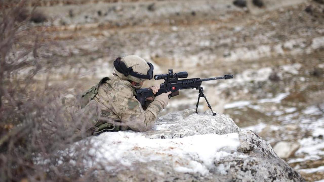 Kuzey Irak ve Suriye'de 5 Terörist Öldürüldü